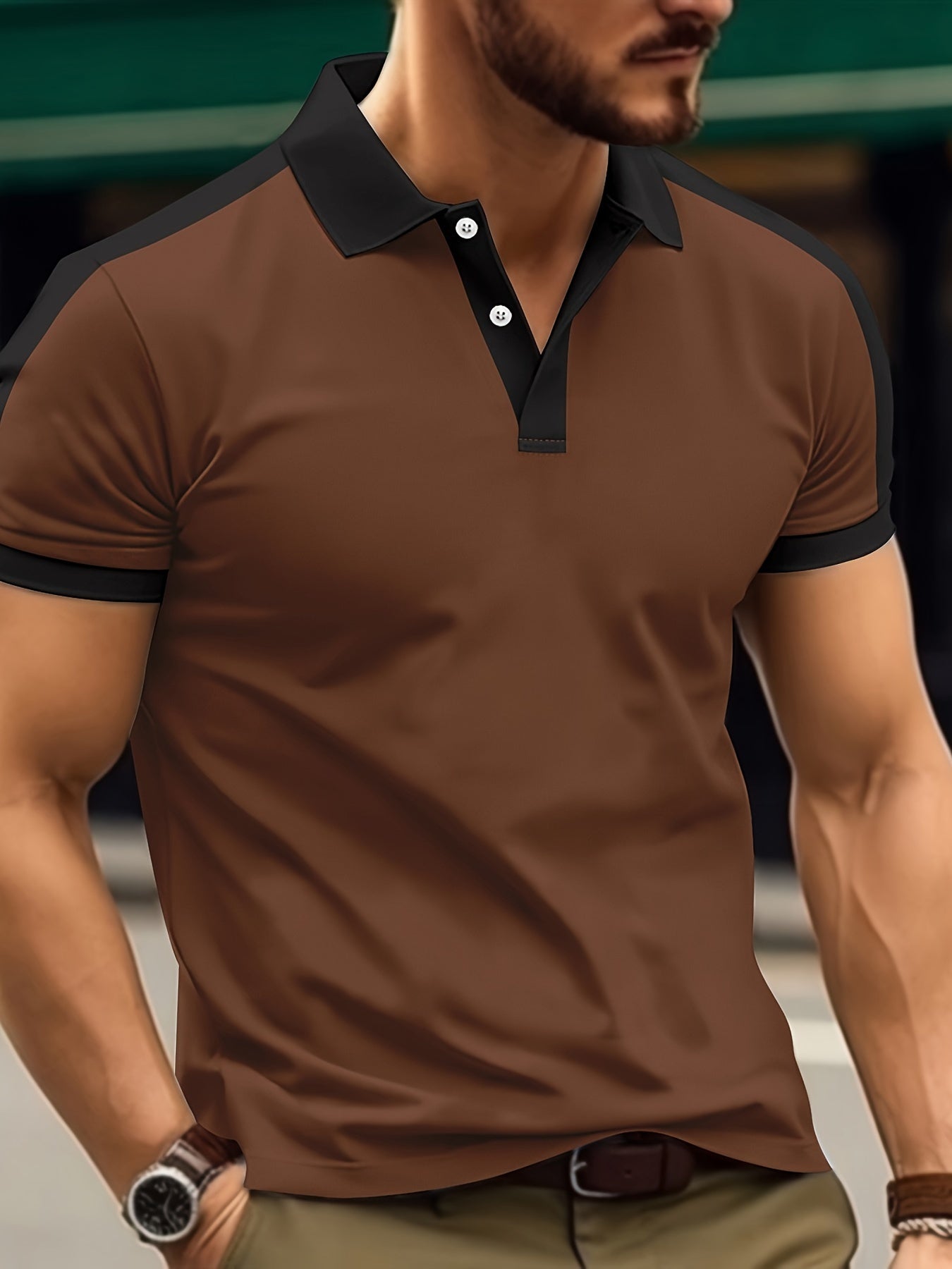 Bruce - Ademend Regular Fit Golfshirt