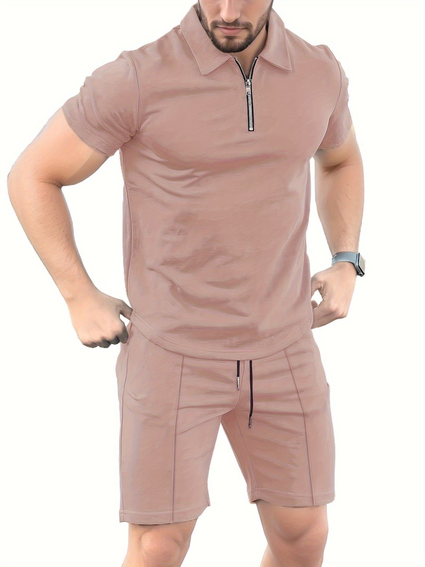 Daan - Casual Sportieve Fleece Polo