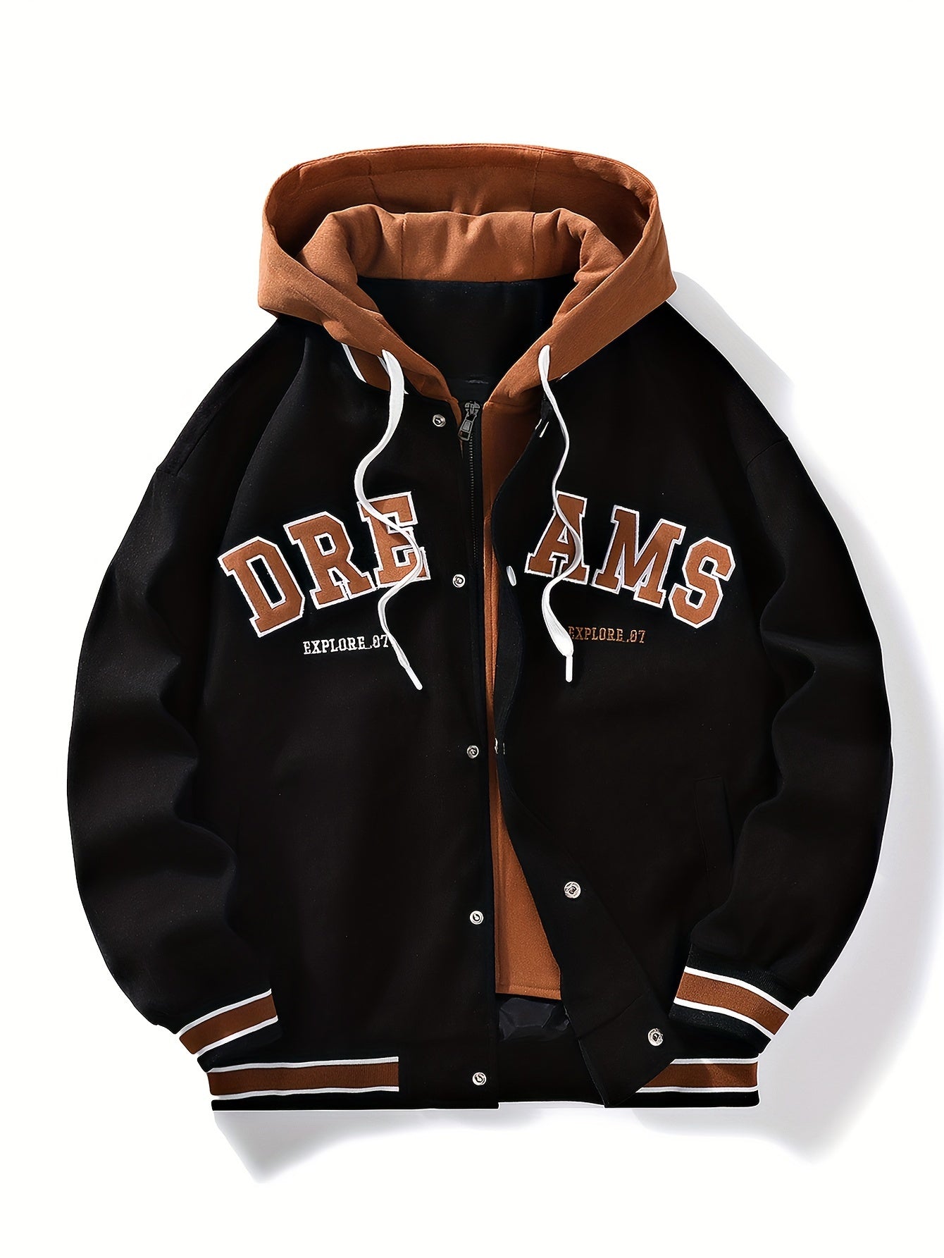 Max - Casual Varsity Hoodiejack voor Heren