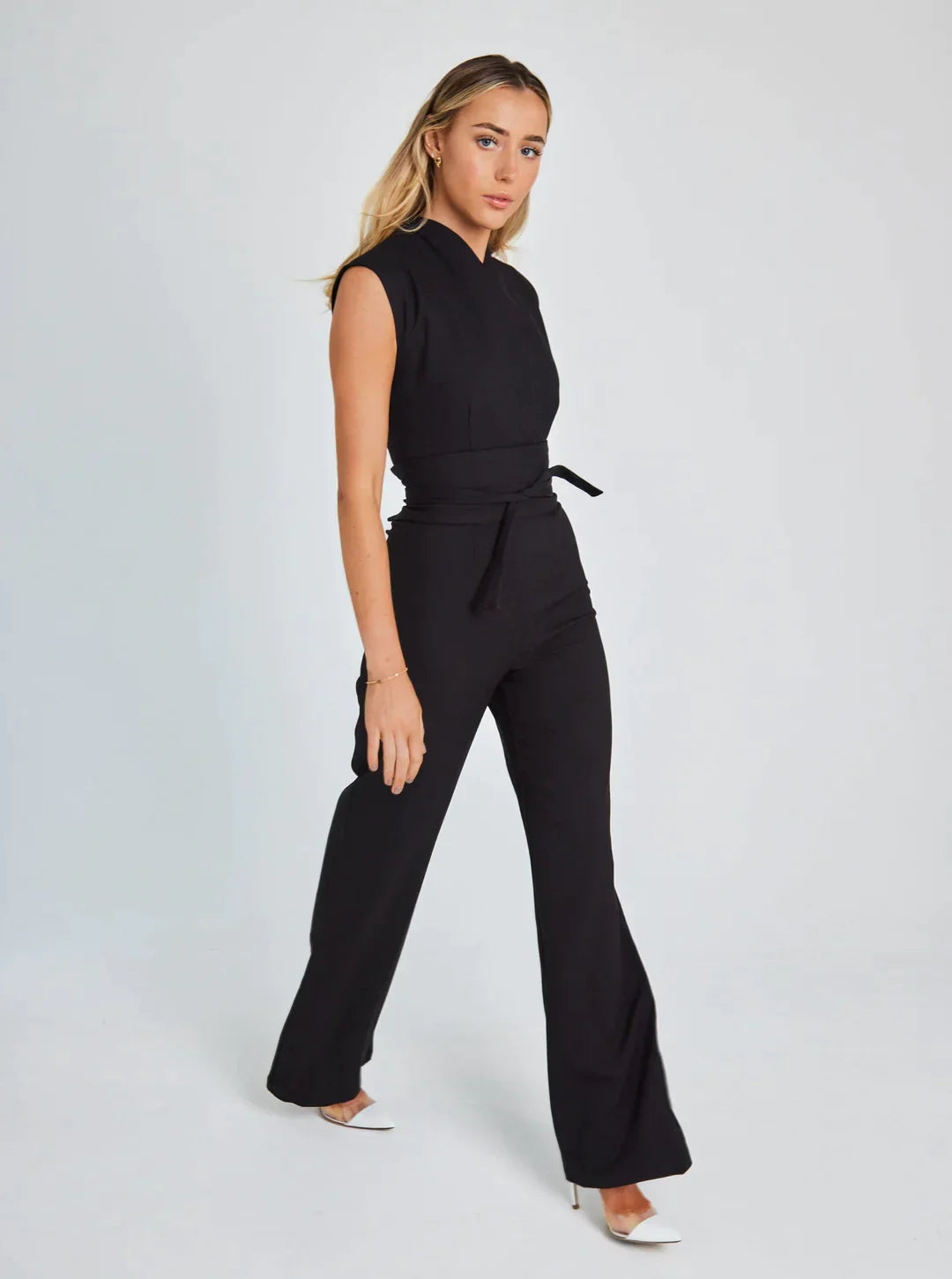 Anna - Stijlvolle Jade Jumpsuit