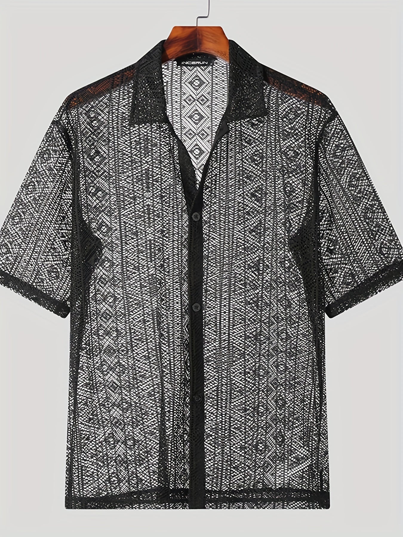 Felix - Casual Bohemian Bloemen Lace Shirt