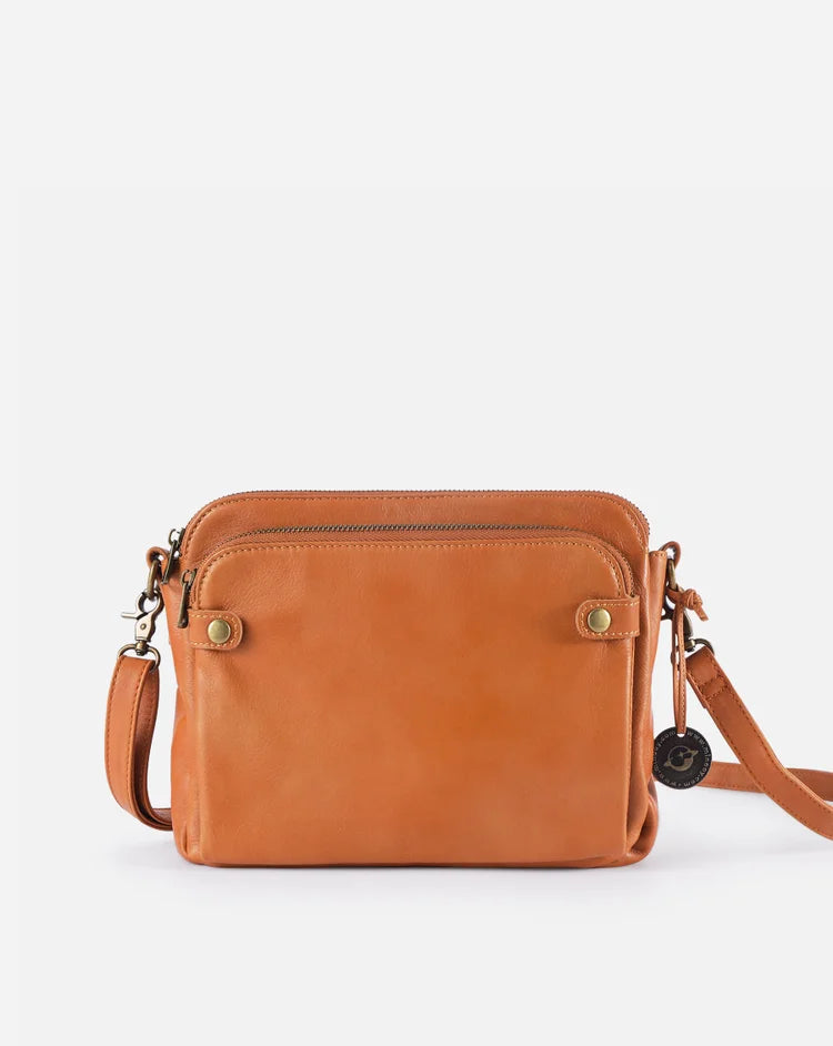 Hana | Leren crossbody schoudertas