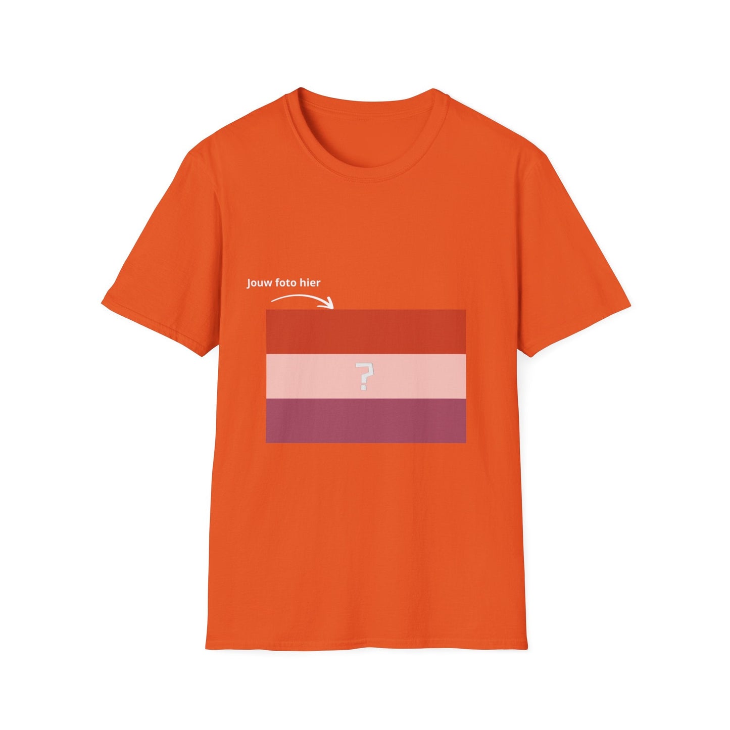 Lucas - Oranje Nederlands Vlag T-shirt