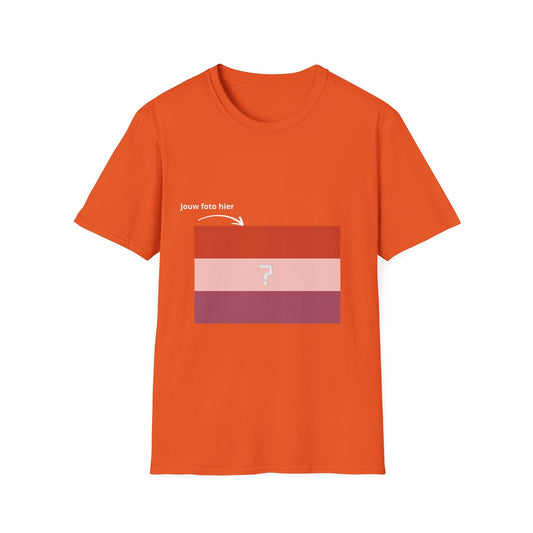 Lucas - Oranje Nederlands Vlag T-shirt