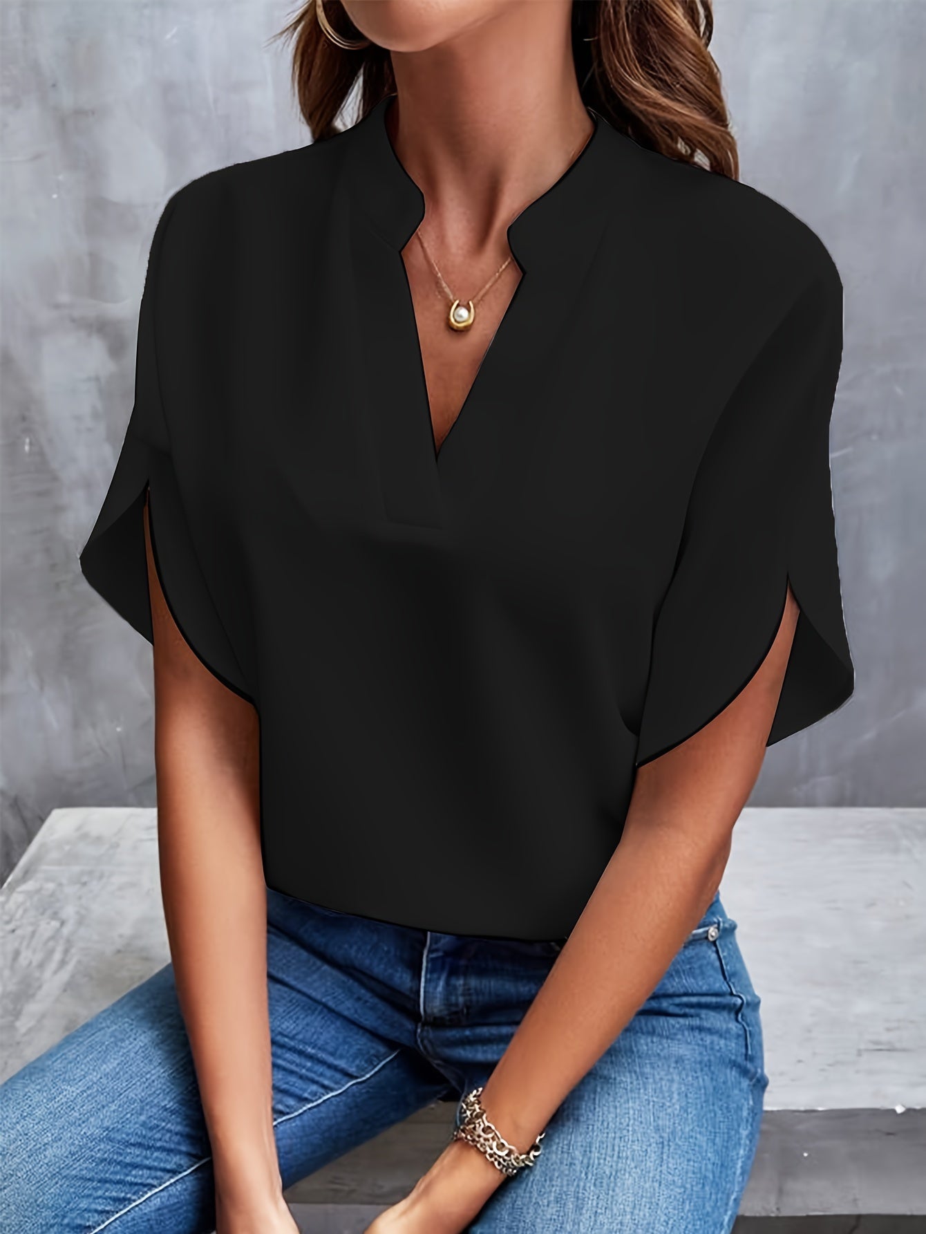 Anna - Stijlvolle Zomerblouse