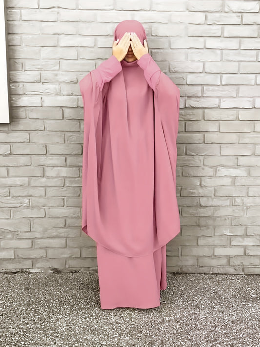 Fatima - Elegante Abaya Tweedelige Set