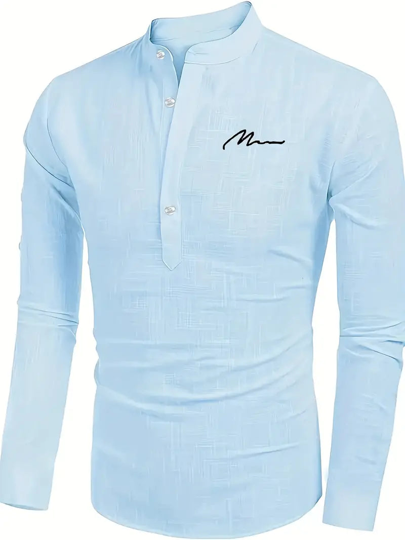 Max - Retro Henley Shirt