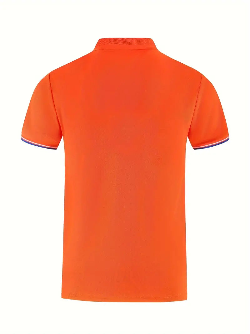 Lucas - Oranje Poloshirt