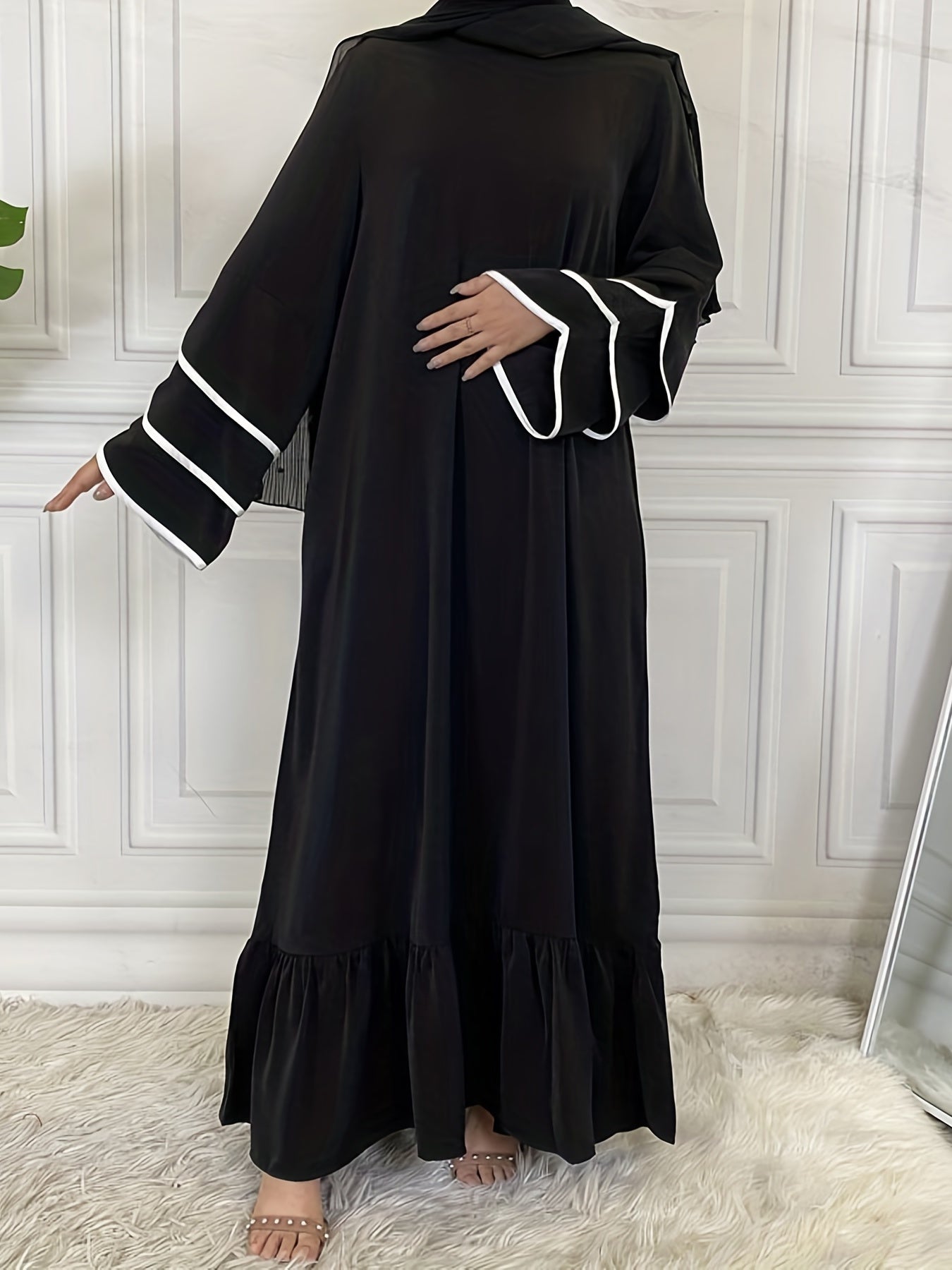 Sofia - Elegante Maxi-Abaya Jurk