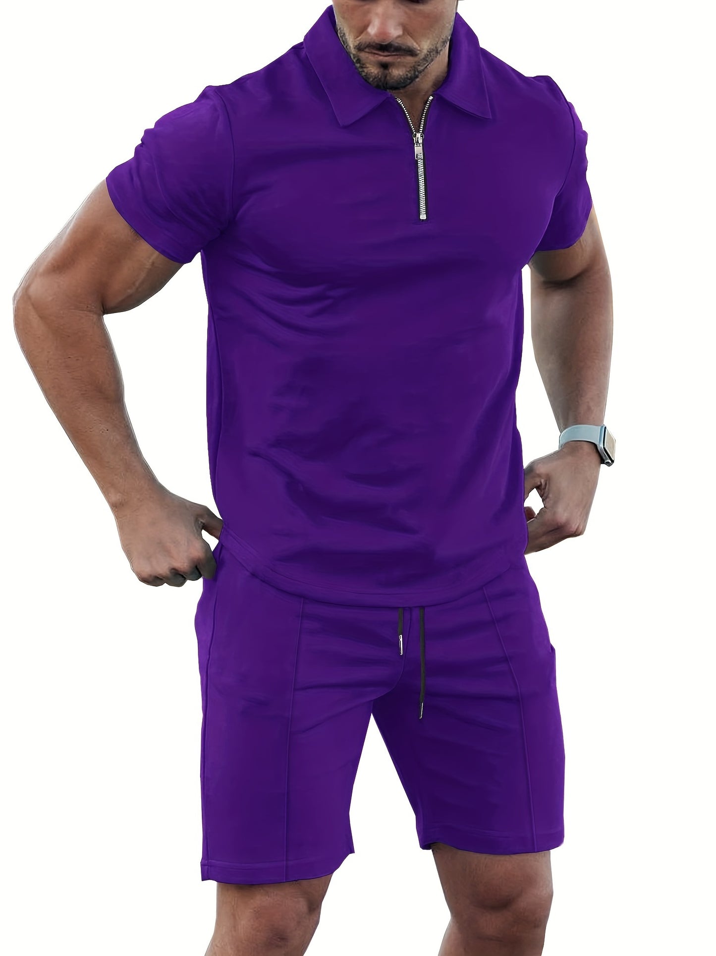 Daan - Casual Sportieve Fleece Polo