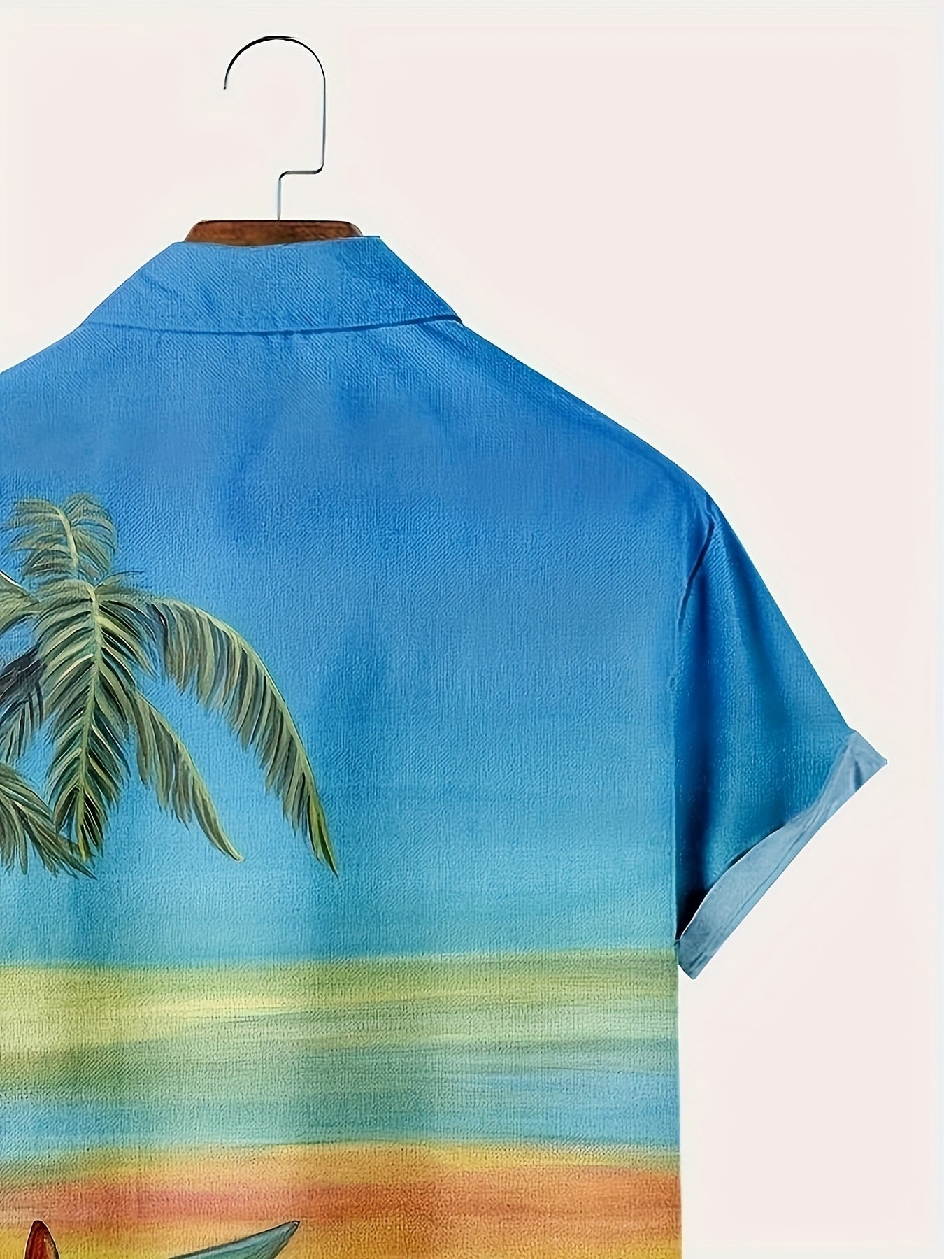 Lucas - Kokospalm Print Zomer Shirt