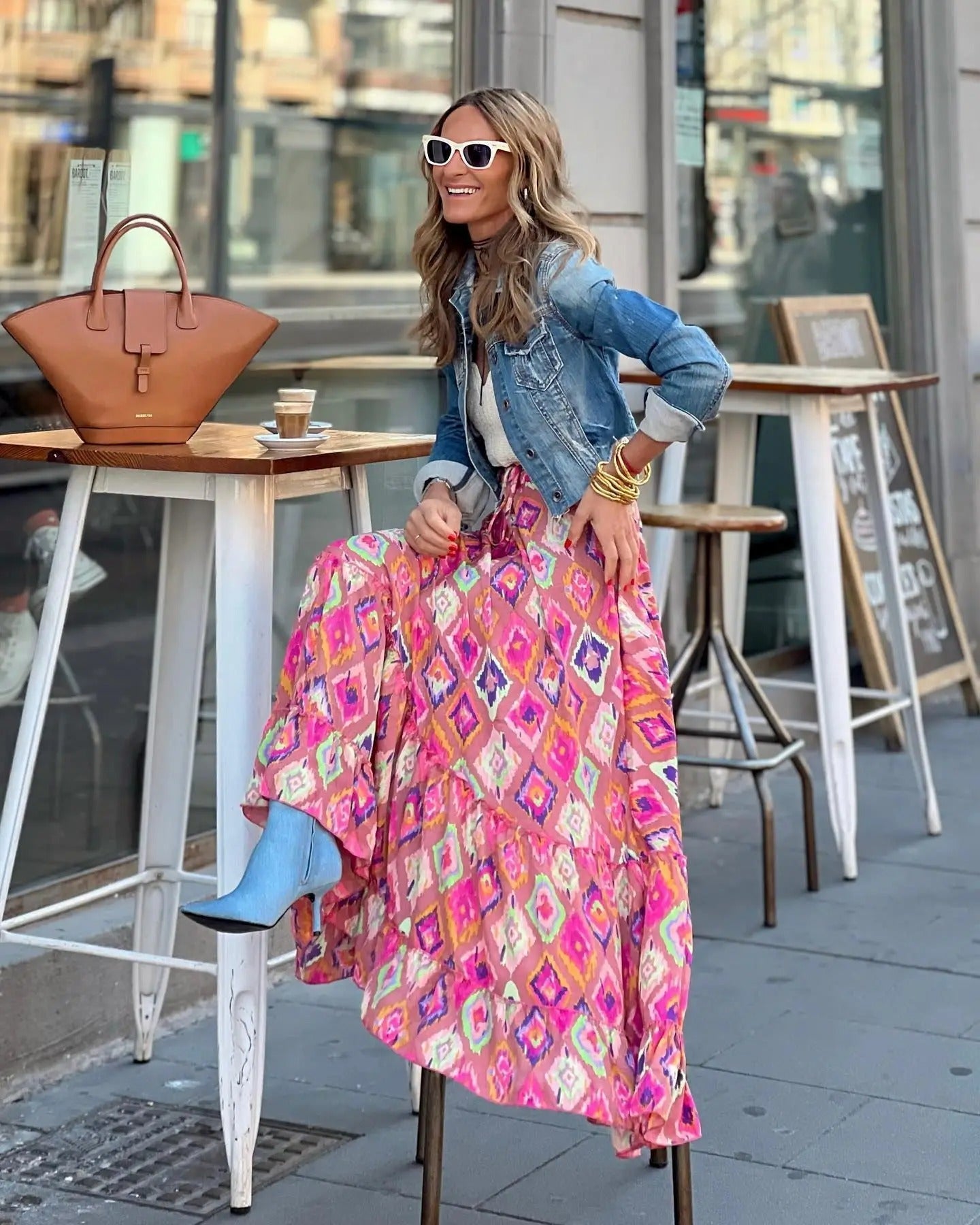 Madison - Stijlvolle Bohemian Maxi Rok