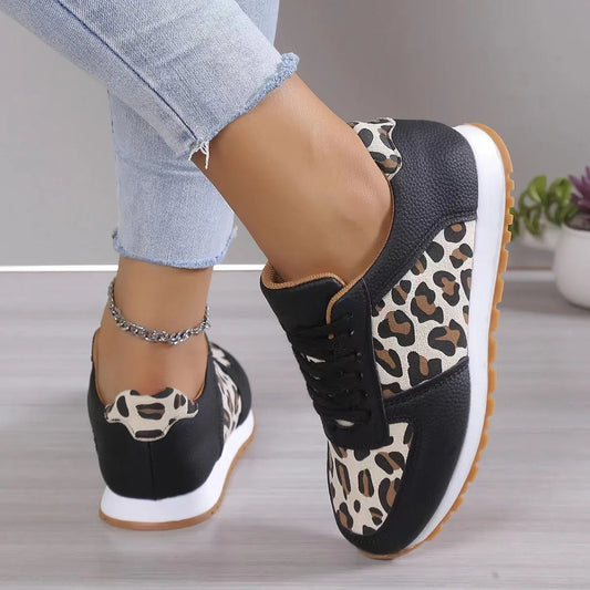 Mila - Luipaardprint Comfort Sneaker