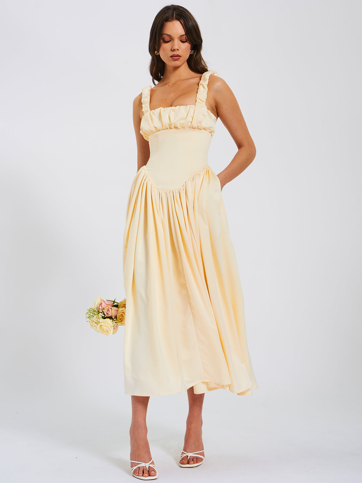 Anna - Bridgeton Maxi Jurk