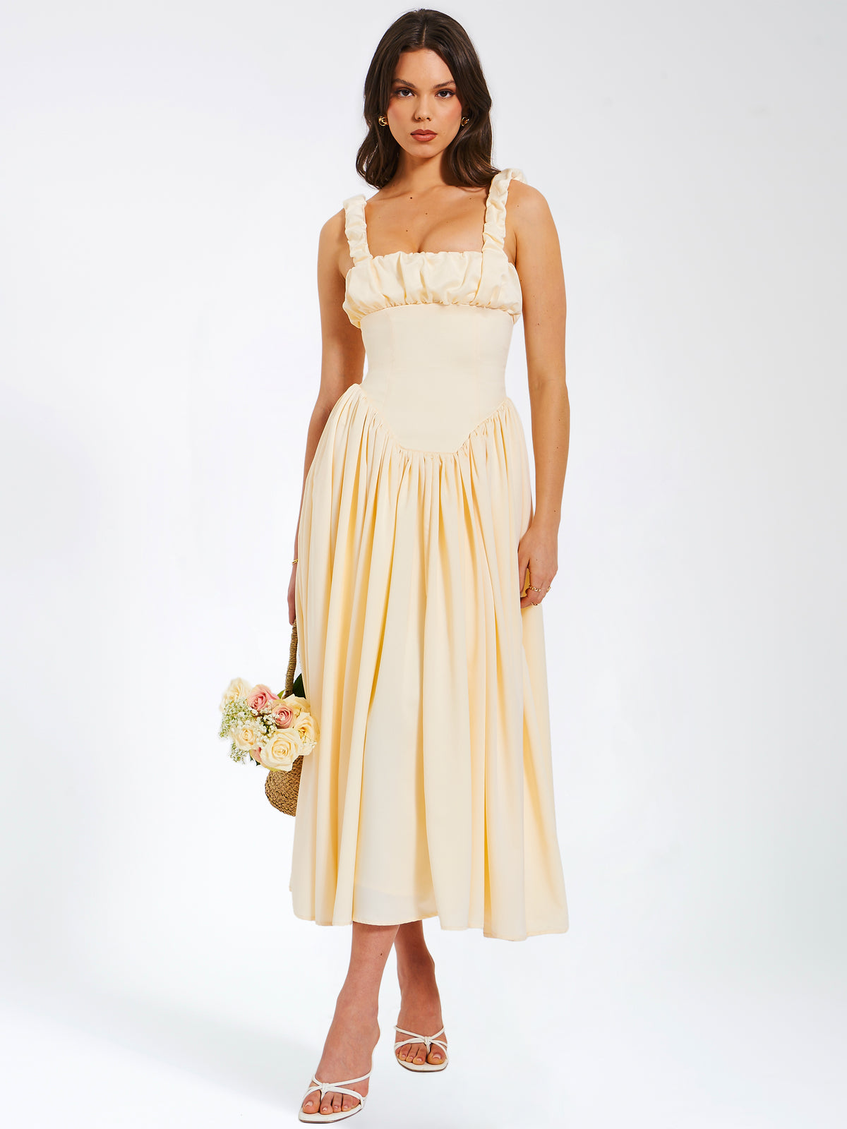 Anna - Bridgeton Maxi Jurk