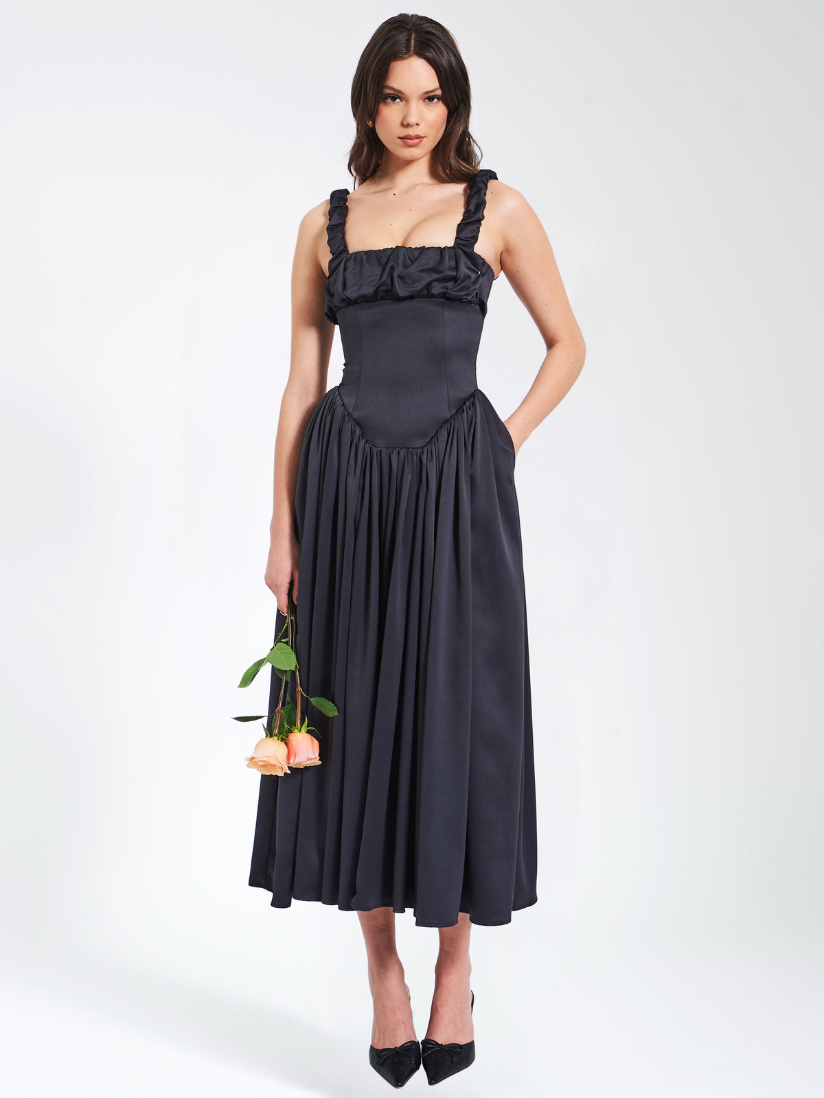 Anna - Bridgeton Maxi Jurk