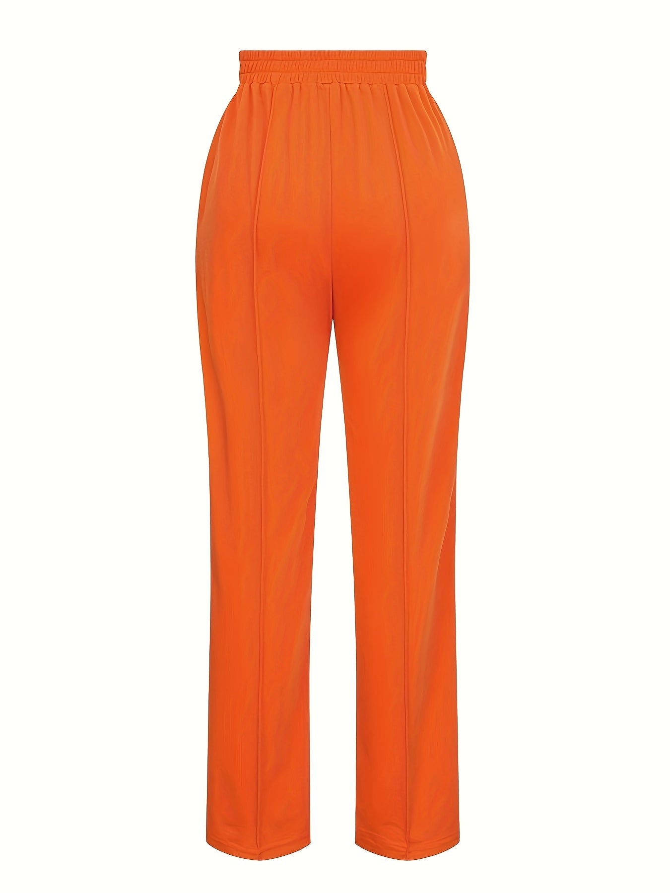 Sophie - Oranje Hoge Taille Sportbroek