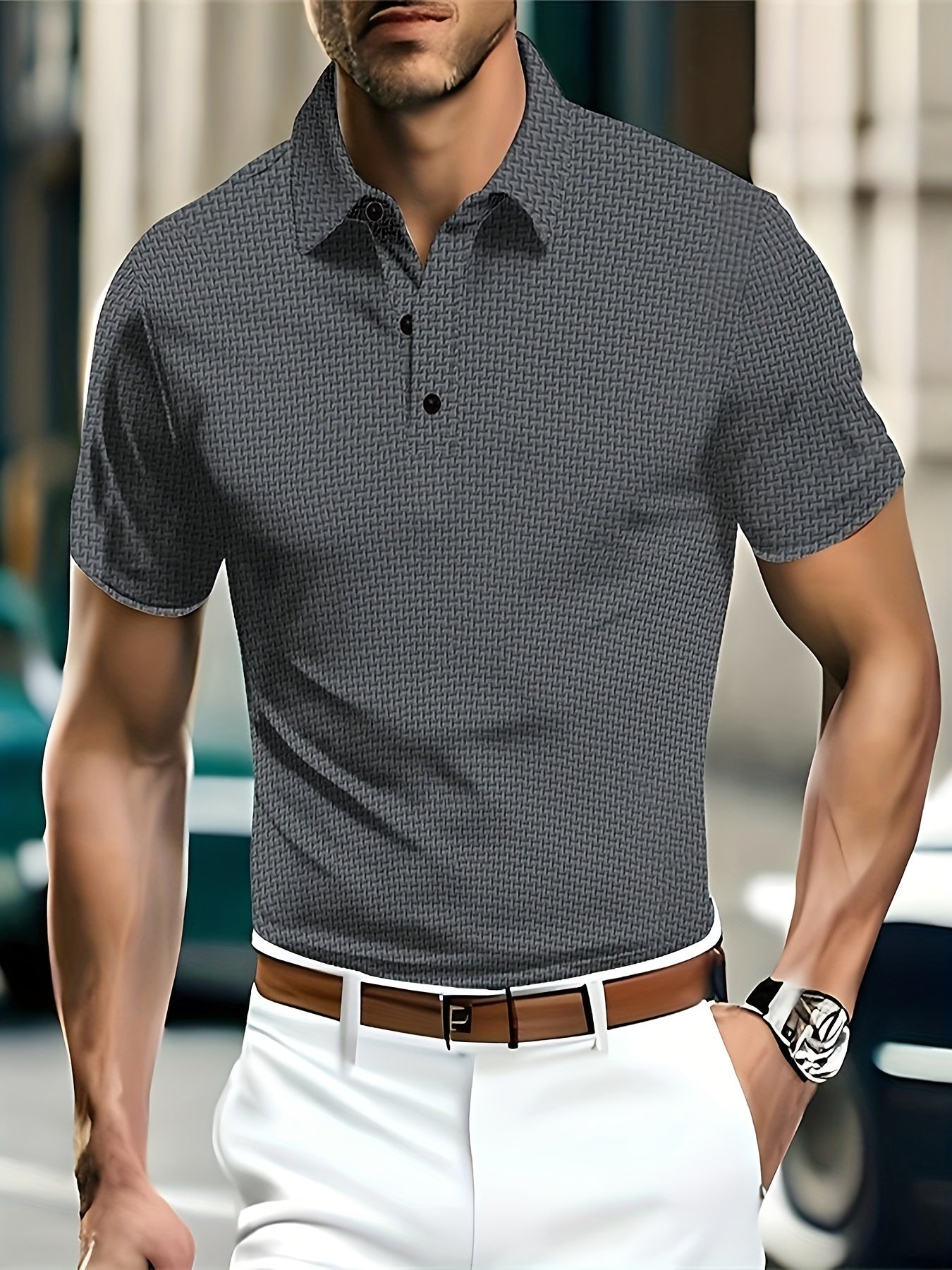 Max - Ademend Poloshirt voor Actieve Mannen