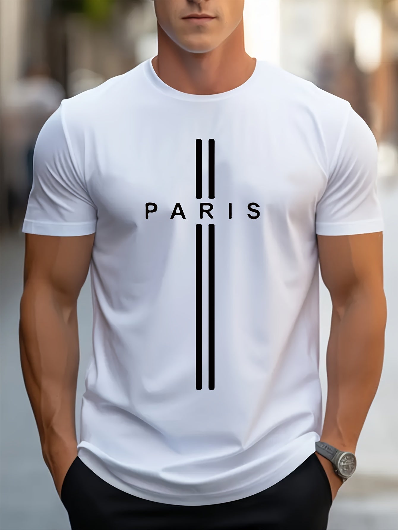 Max - Parijse Print T-shirt