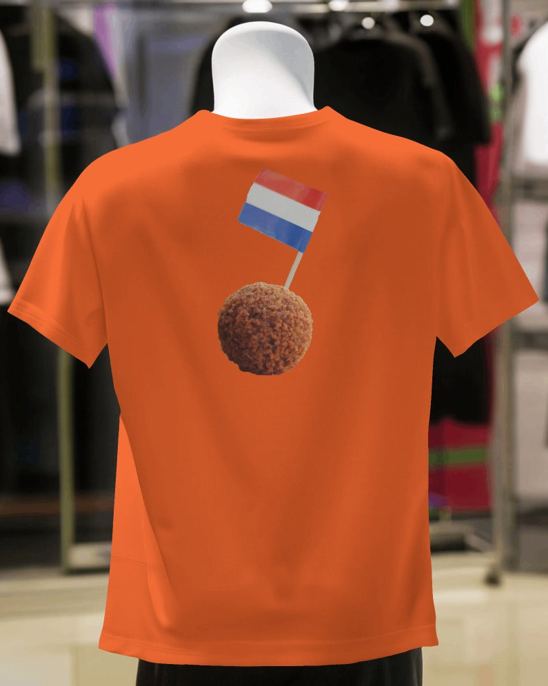 Fleur - Oranje EK Voetbal 2024 Dames T-shirt