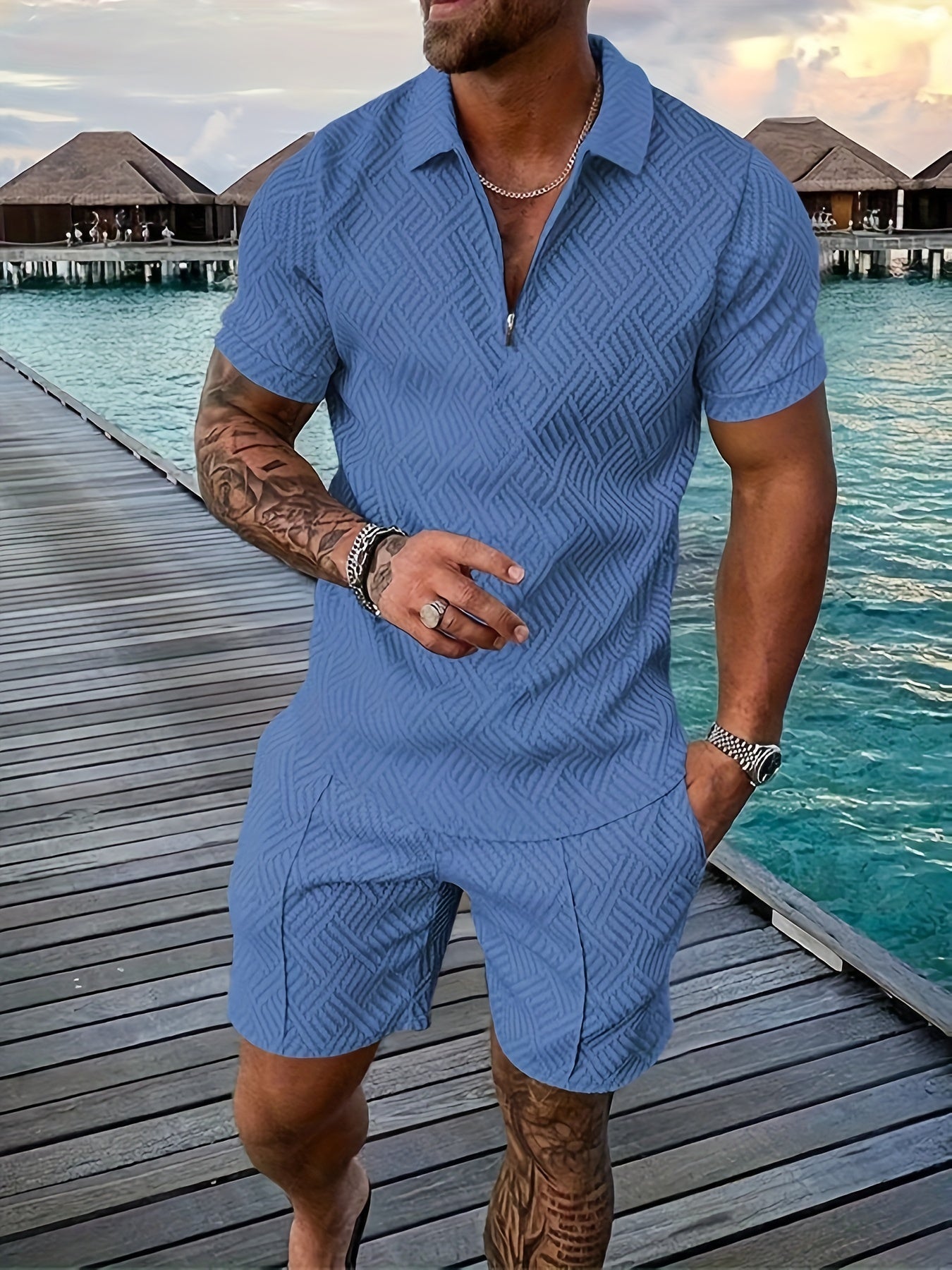 Lucas - Zomerse Casual Tweedelige Set