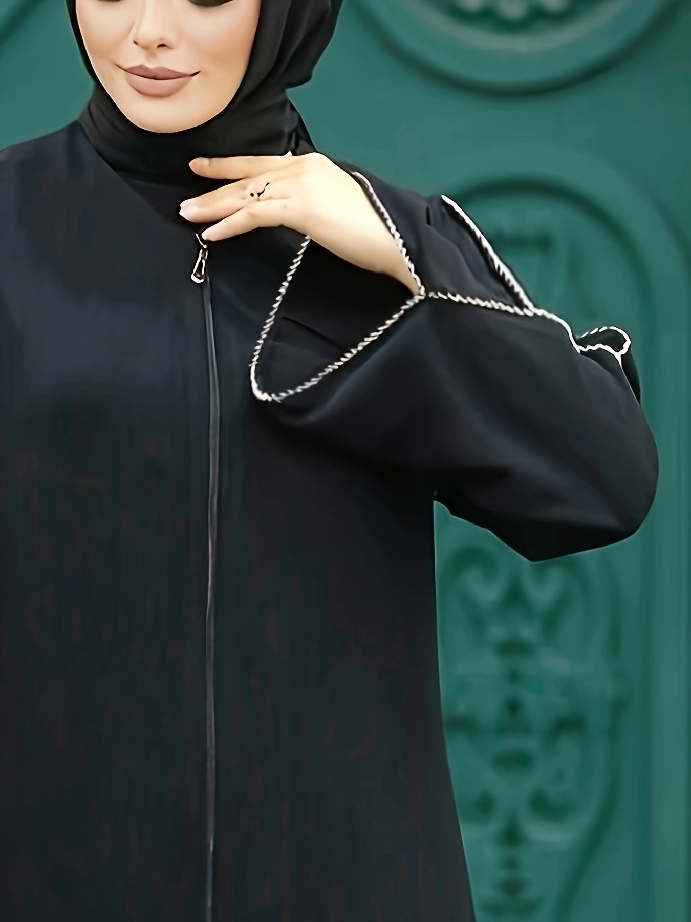 Eva - Elegante Maxi Kaftan Abaya