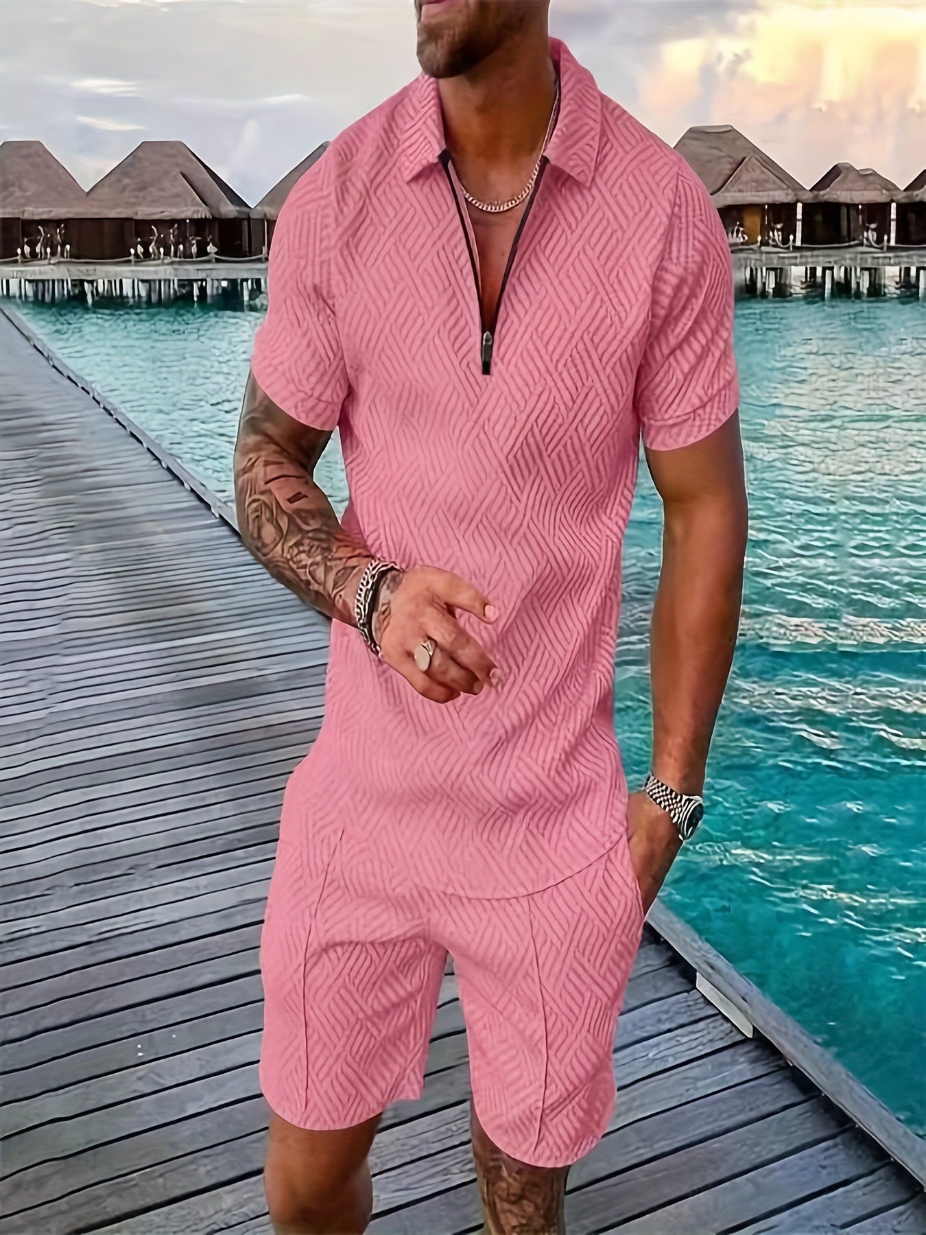 Lucas - Zomerse Casual Tweedelige Set