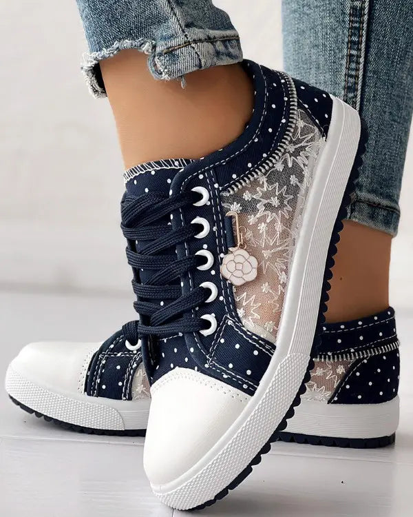 Stella - Bloemen Sneakers