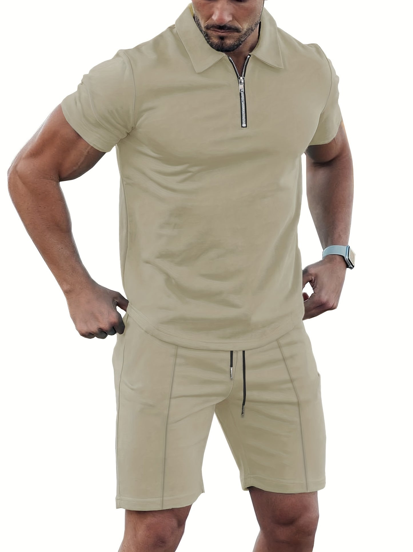 Daan - Casual Sportieve Fleece Polo