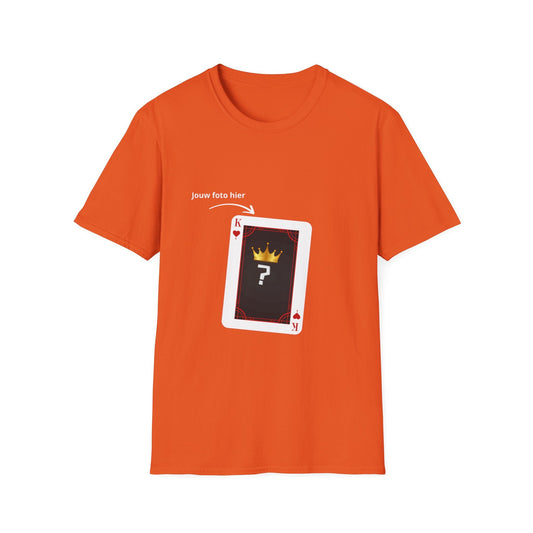 David - Oranje King of Hearts T-shirt