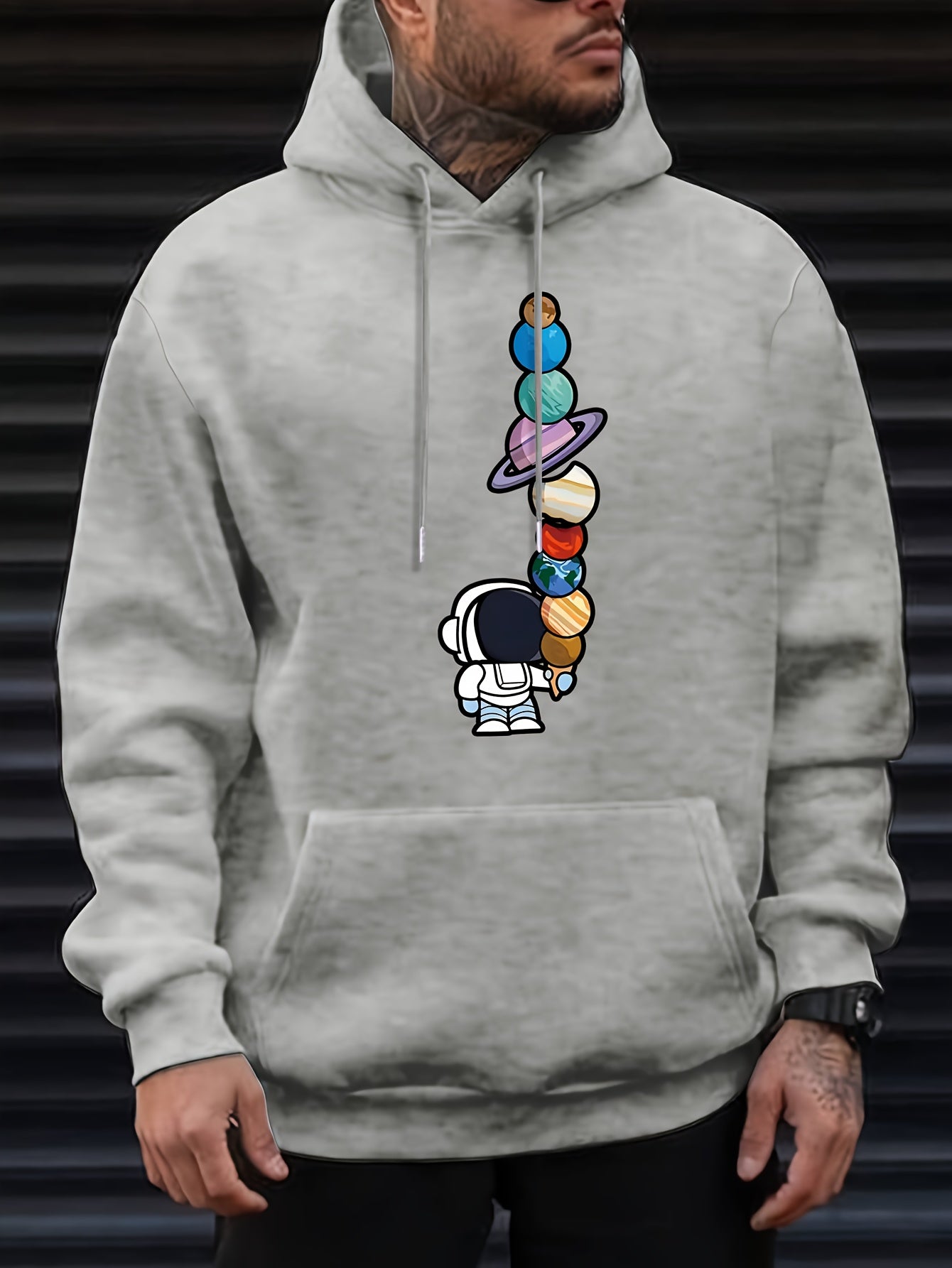 Max - Astronaut & Planeten Hoodie