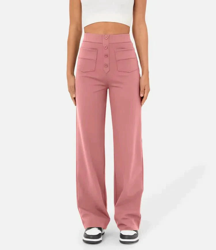 Sofia - Comfortabele High-Waist Vrijetijdsbroek