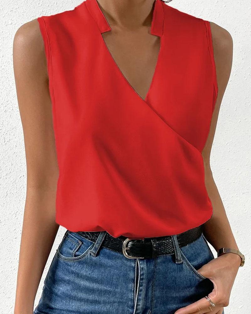 Karen - Casual V-Hals Top