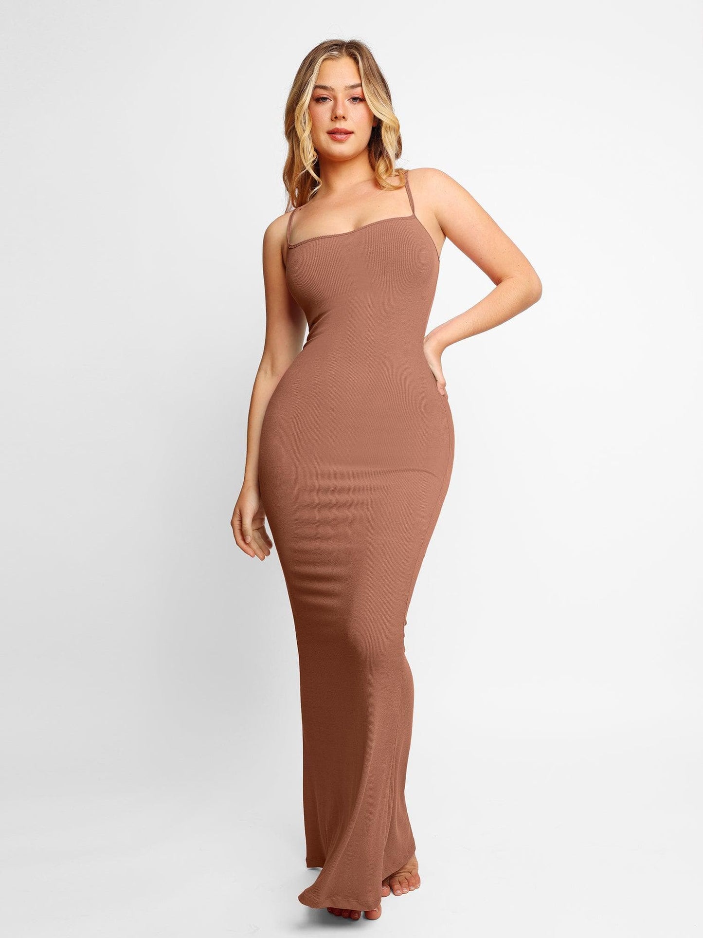 Danique - Elegante Loungejurk met Ingebouwde Shapewear