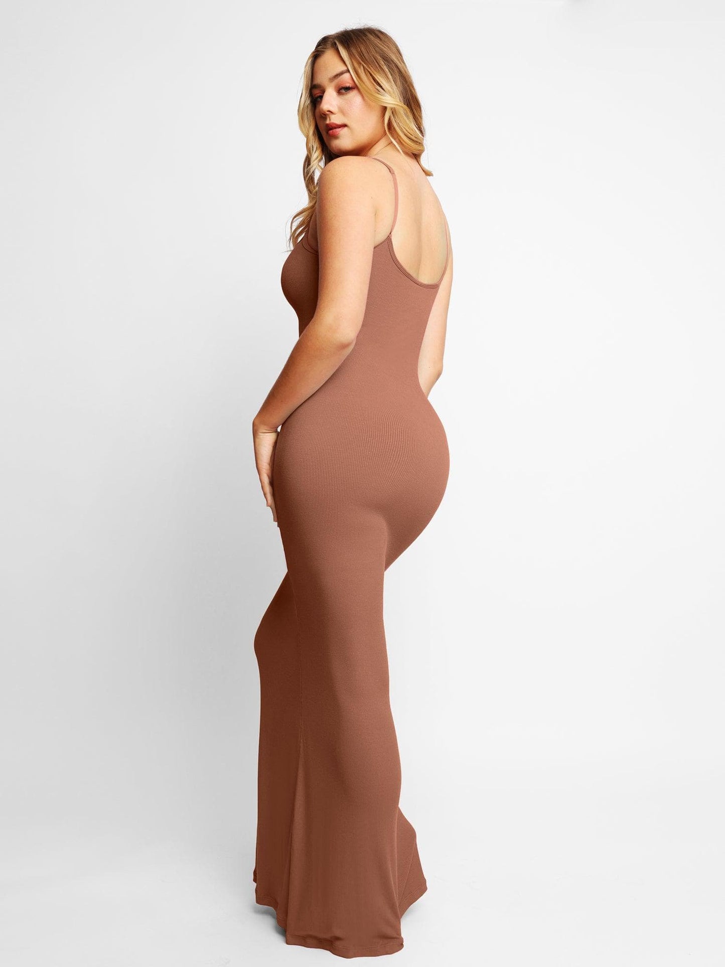 Danique - Elegante Loungejurk met Ingebouwde Shapewear