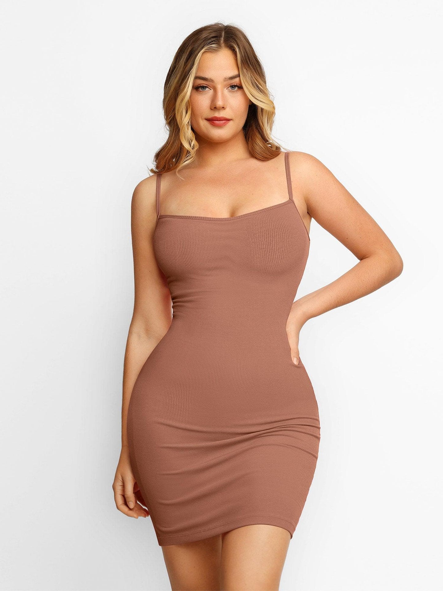 Danique - Elegante Loungejurk met Ingebouwde Shapewear