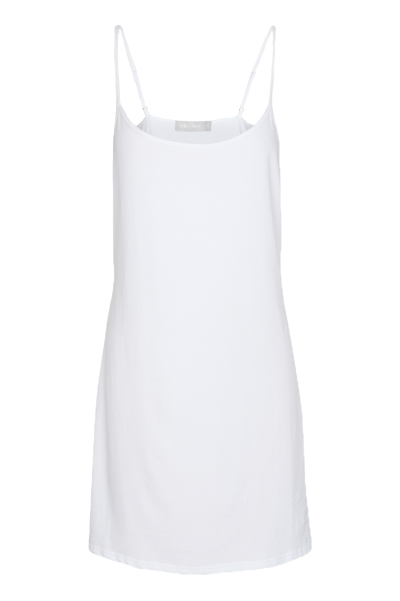 Iris - Basic Witte Jurk