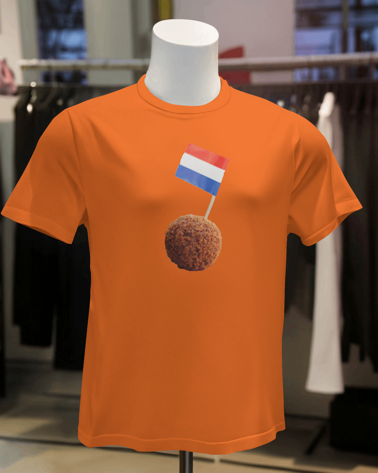 Fleur - Oranje EK Voetbal 2024 Dames T-shirt