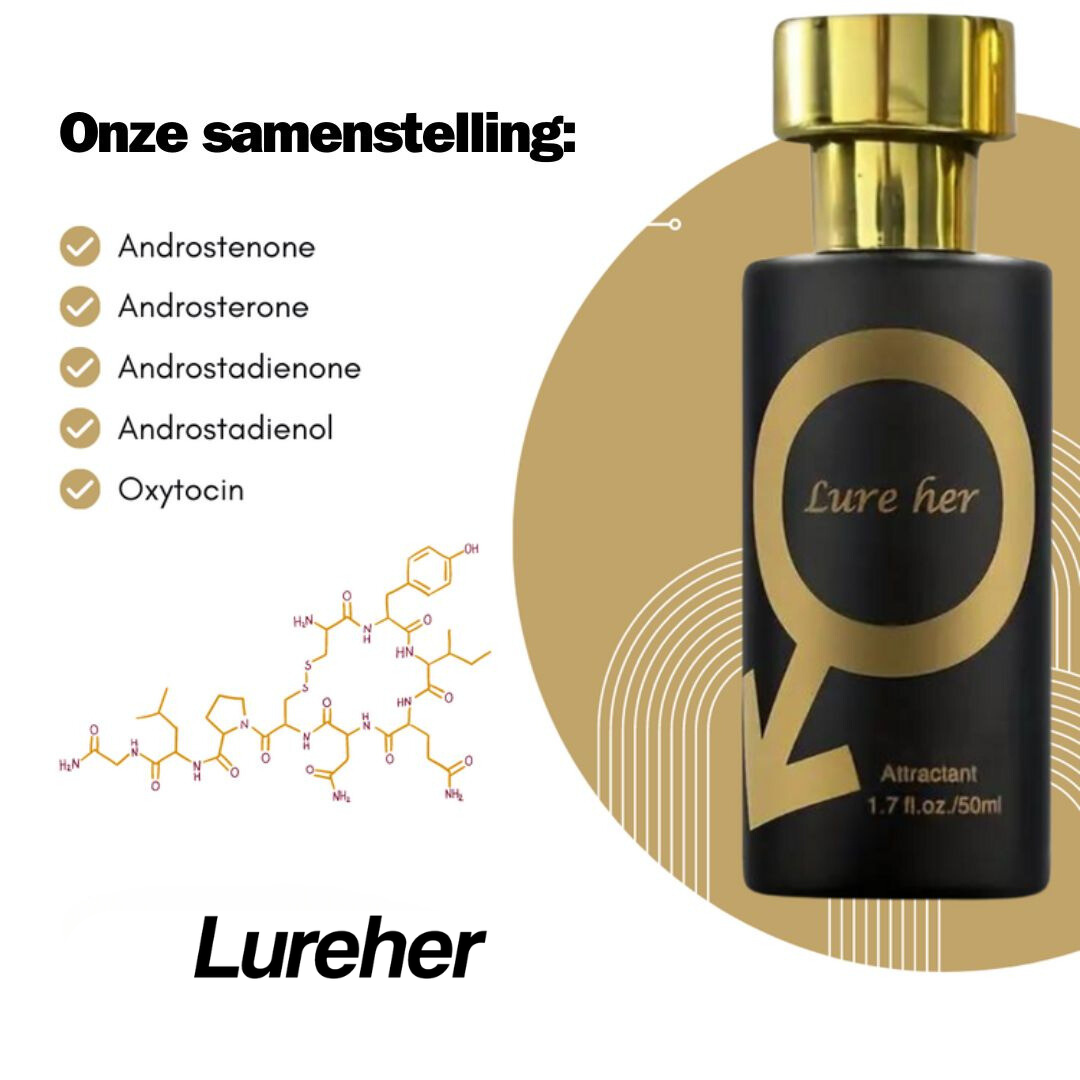 LureHer® -  Feromonen Parfum 1+1 Gratis