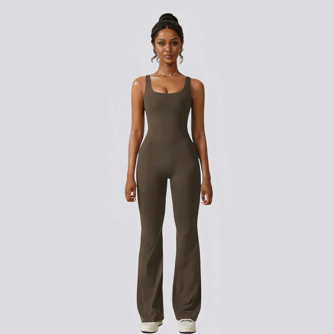 Emma - Rugdecolleté Jumpsuit