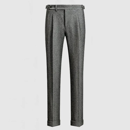 Victor - Hoge Taille Tweed Broek