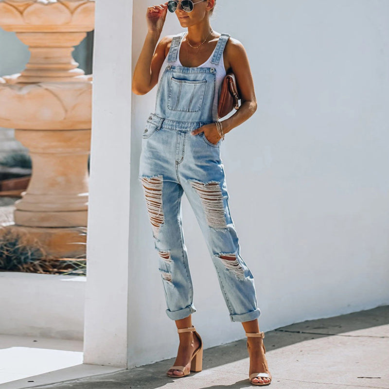 Ava - Denim overall