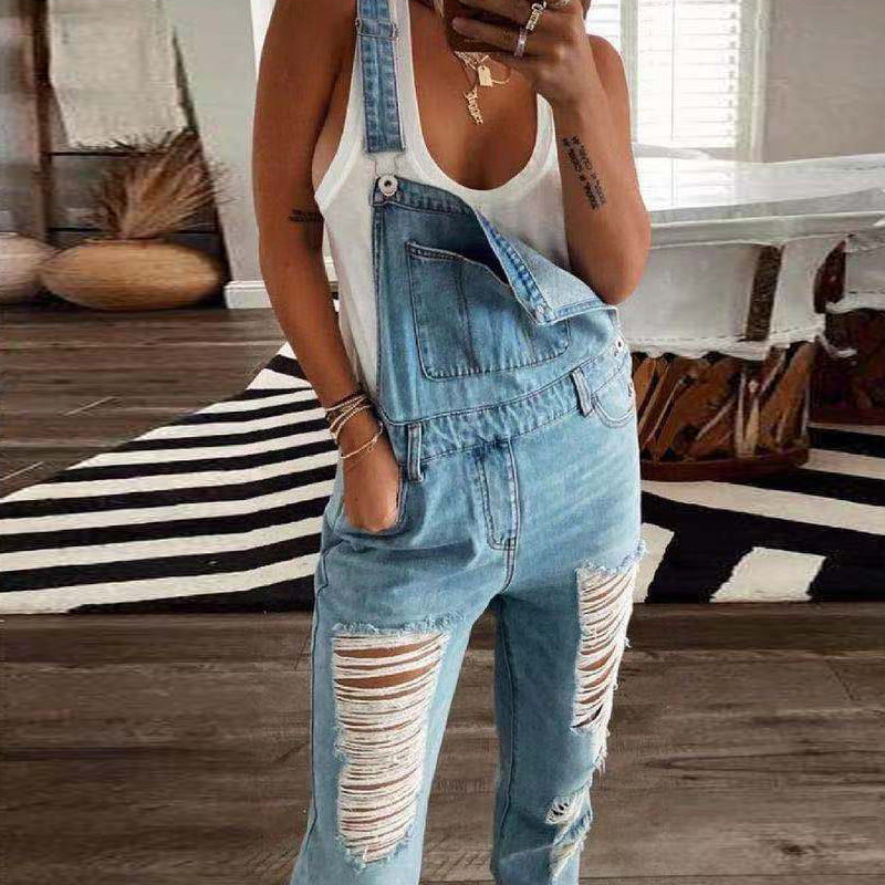 Ava - Denim overall