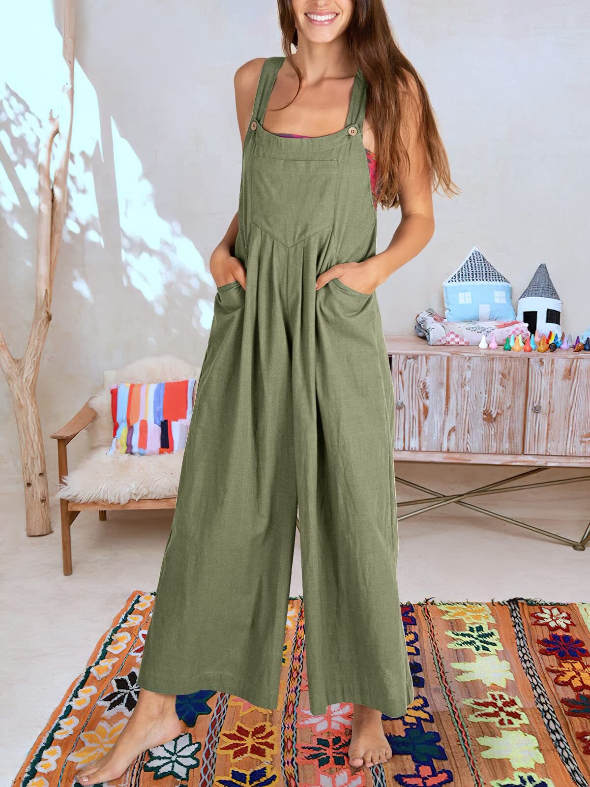 Sam - Mouwloze jumpsuit voor dames