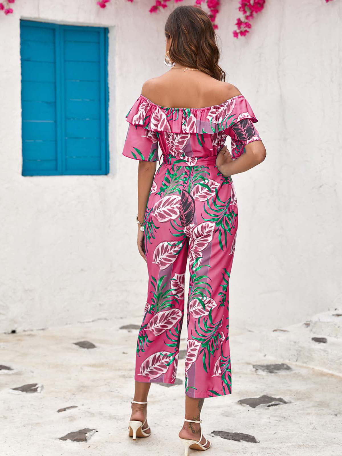 Fien - jumpsuit met print