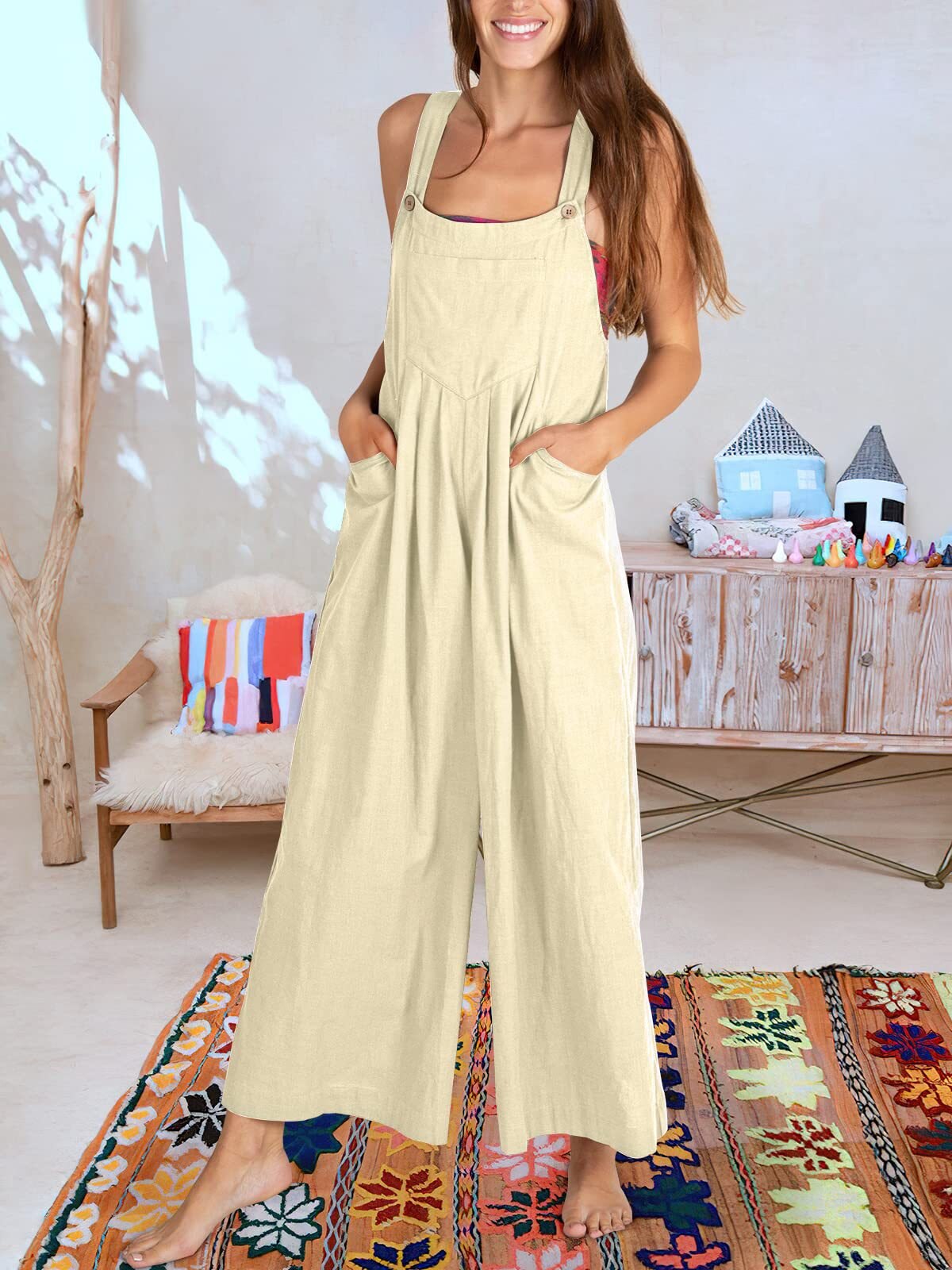 Sam - Mouwloze jumpsuit voor dames