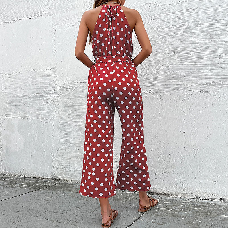 Isa - Jumpsuit met stippen