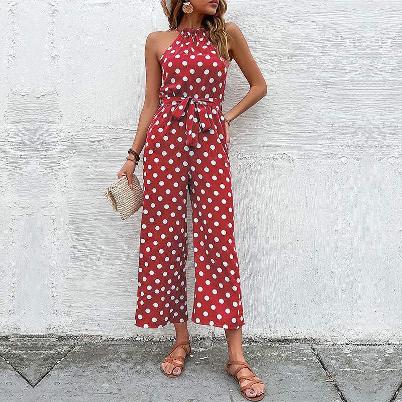 Isa - Jumpsuit met stippen