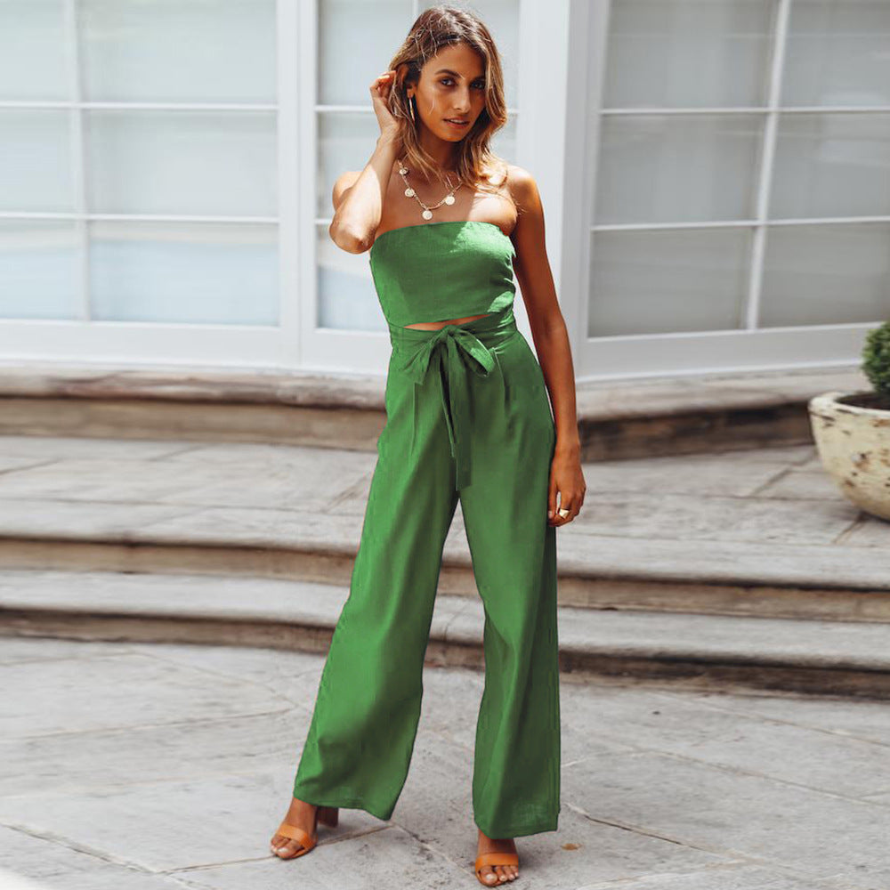 Noé - Strapless jumpsuit