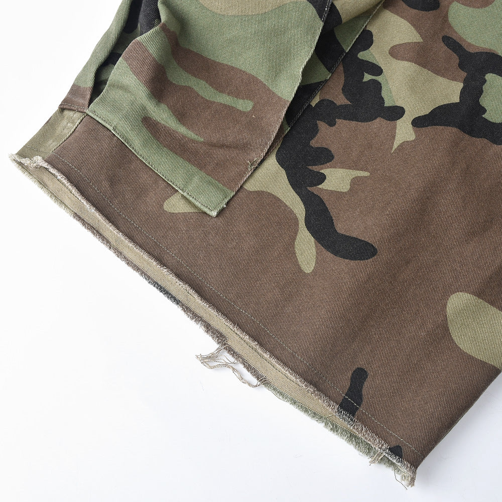 Eva - Hippe camouflage zakshort